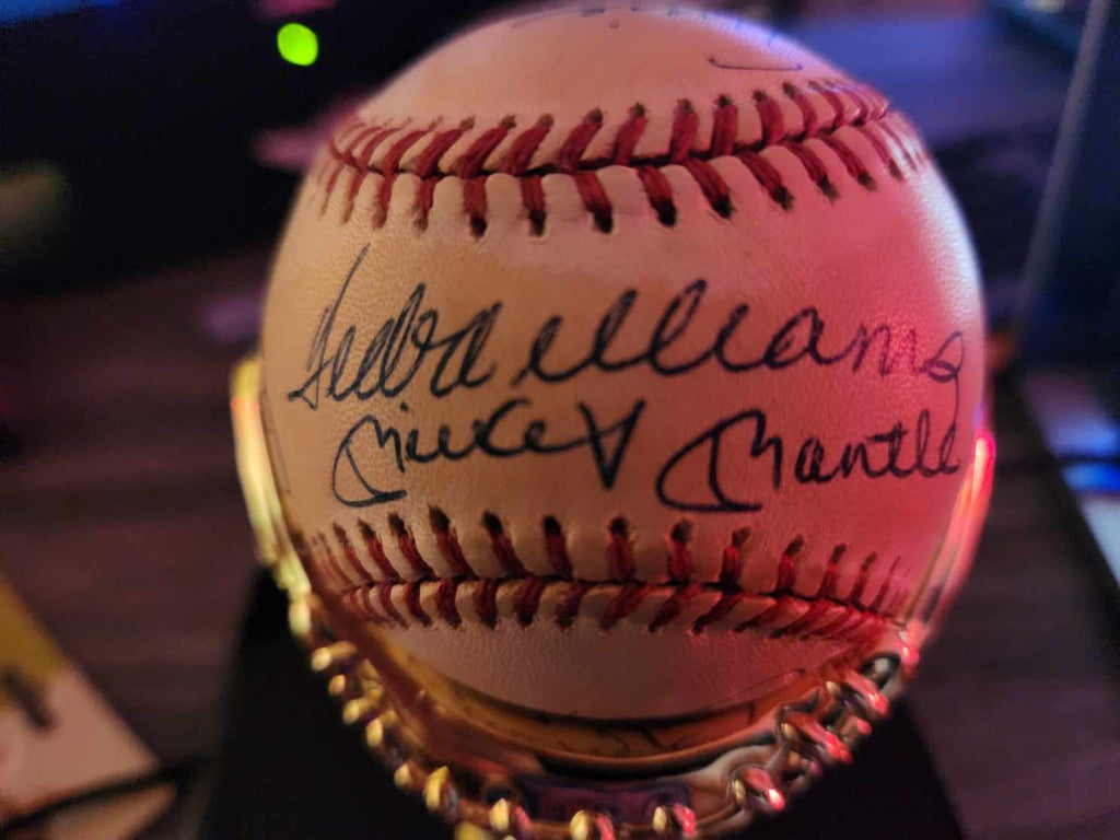 Autographed 500 Home Run Club Baseball