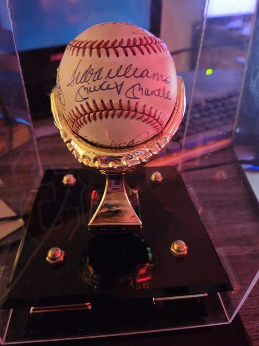 Autographed 500 Home Run Club Baseball